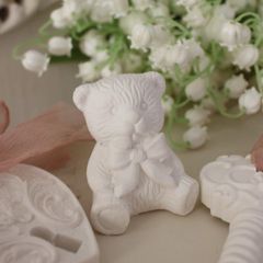 マチルドエム フランス センティッドデコ （ミニベアー  ヌヌルス771)  アロマストーン アロマ 飾り マチルドM Mathilde M. シャビーシック アンティーク風 輸入雑貨 アンティーク 雑貨 姫系 おしゃれ