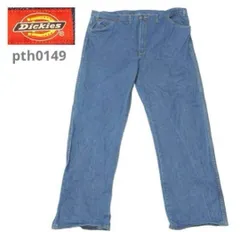 大きめBIGサイズ ディッキーズDickies古着デニムパンツw58㎝股下58㎝pth0149