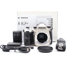 ■シャッター数24281枚！極上品■ PENTAX K-3 Mark III ボディ シルバー APS-Cデジタル一眼レフカメラ ペンタックス
