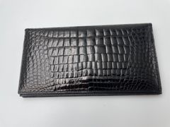 ジーノトロンバ　クロコダイル　長財布　タグ付き
