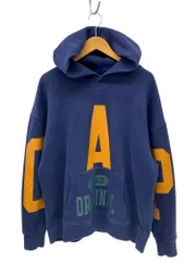 GAP (ギャップ) ビッグシルエット パーカー フーディー 裏起毛 L ネイビー メンズ/028