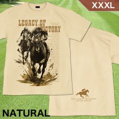 GENJU XXXLサイズ 競馬 凱旋門賞 天皇賞 皐月賞 G1 メンズ ターフ クラシック Tシャツ 半袖 Legacy of victory 