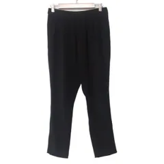 タグ付き✨ ヨーコチャン ハイウエストラップパンツ 23年モデル ブラック 38 YOKO CHAN ハイウエストラップパンツ