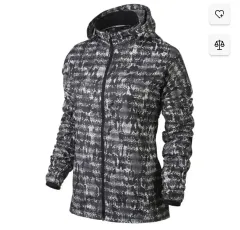 NIKE(ナイキ) 蒸気 ウィンドランナー ランニング ウィンドブレーカー 取り外し可能なフード ジップアップ