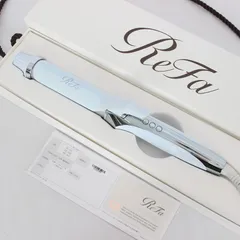 refa リファ アイロン カール コードレス ジャンク リファ】ジャンク品Refa フィンガーアイロンブラックコードレス