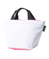 [エルベシャプリエ] トートバッグ 1027N MEDIUM TOTE/SQUARE BASE/INSIDE POCKET [並行輸入品] BLANC / ROSE INDIEN