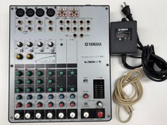 ZKN3-009　【通電確認のみ】　YAMAHA USB MIXING STUDIO MW10C　ヤマハ　USB　ミキシングスタジオ　ミキサー　純正ACアダプター付き