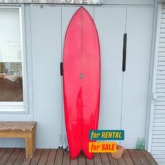 送料別途ご請求 ミッドレングス ツインフィン フィッシュ Josh Hall / TWIN FISH 7'0" ミッドフィッシュ ジョッシュホール サーフボード