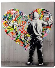 ◆迅速発送◆　バンクシー Banksy LOVE STREET 有名なアーティス