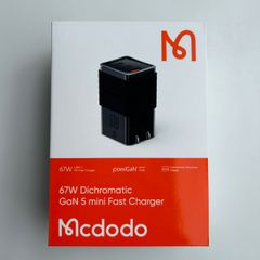 Mcdodo 67W 急速充電器 PD充電器 3ポート(USB-C*2・USB-A*1) GaN5.0窒化ガリウム&Appl-e同種デュアルPiチップ採用 USB-C iPhone15充電器 折り畳み式 Type-C充電器  PSE適合 型番CH-1481