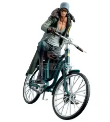 ワンピース　クザン　自転車 グザン自転車フィギア ワンピース 青キジ クザン フィギュア