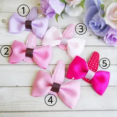 蝶々パッチンピン①