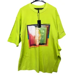 ♪1032 AULA AILA アウラアイラ フォトプリントTシャツ アシメTシャツ イエロー サイズ0のサムネイル