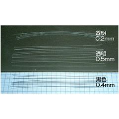人形のひげ　約２０ｃｍ　２０本入り　（動物の人形などに使う樹脂製のひげ）