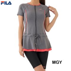 フィラ FILA 314-603 カラー/MGY フィットネス水着 レディース水着 ジップアップチェニック　314603