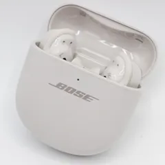 【美品】BOSE QuietComfort Ultra Earbuds ホワイトスモーク 完全ワイヤレス ノイズキャンセリングイヤホン ボーズ 本体