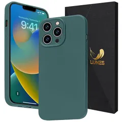 [LUNES] iPhone 14 Pro ケース AIR LIQUID for iPhone 14 Pro (6.1 inch) 薄型 傷防止 カメラ保護 黄変防止 耐衝撃 軽量 ワイヤレス充電対応 レンズ保護 スマホケース いPhone14 Pro ケ 1