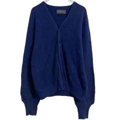 Arnold Palmer ROBERT BRUCE ニット セーター カーディガン M ネイビー 80s USA製 古着卸 アメリカ仕入 ヴィンテージ a702-5733