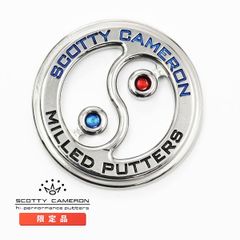 スコッティキャメロン インヤン ラウンド コインマーカー 限定 レッド ブルー Scotty Cameron Coin Yin / Yang ボールマーカー ステンレス