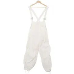 Rodeo Crowns ロデオクラウンズ 通年★ オーバーオール ワークサロペット パンツ Sz.FREE レディース 白