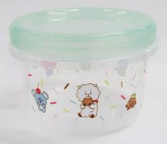 [중고] 머그컵·탕만 스위트 스톡 컨테이너(집합/그린) [이치반 쿠지 BT21 SWEET MAGIC] J-1상