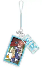 【中古】ストラップ 中野三玖 花札柄 ストラップチャームセット 「映画 五等分の花嫁」