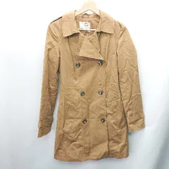 ◇ ◎ Bershka ベルシュカ 長袖 トレンチコート サイズUSA XS キャメル系 レディース E  【1408060026715】のサムネイル