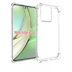 edge edge 40 対応 40 クリアシリコンケース 薄型 Moto 柔軟 透明 Moto TPU保護カバー 衝撃吸収 クリア 黄変しにくい 【ストラップホール付き】Moto ケース edge 40 MOTOROLA 專用スマホ ケース JACRON カのサムネイル