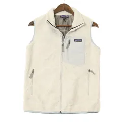patagonia パタゴニア Retro-X レトロX フリースベスト アウトドア アイボリー (レディース M) 中古 古着 A2106