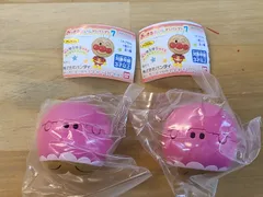 未使用　それいけ！ アンパンマン おっきなぷらりんアンパンマン7 あかちゃんまん 2点セット 【E3798-001】▶110