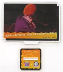 【中古】アクリルスタンド・アクリルパネル 霊幻新隆(真剣) 「モブサイコ100 III×ロールアイスクリームファクトリー トレーディング場面写アクリルスタンド」