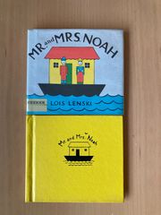 ロイス・レンスキー「MR. and MRS. NOAH」ノアの箱舟　聖書　ビンテージ絵本　英語絵本