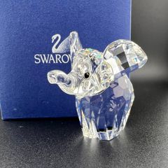 SWAROVSKI スワロフスキー 置物 動物シリーズ ゾウ  クリスタル