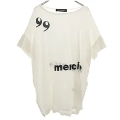 mercibeaucoup. メルシーボークー 半袖 ワンピース 1 ホワイト系 Tシャツ レディース 古着