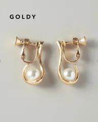 GOLDY/ゴールディ/アタッチ パール メタル イヤリング/アクセサリー/2241106のサムネイル