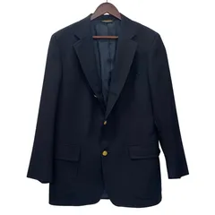 ブルックスブラザーズ Brooks Brothers 90's ３つボタン 金ボタン 紺 ブレザー USA製 ジャケット ネイビー 40サイズ 201MT-4246