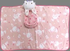 [Used] Wish Me Mell Cushion Blanket (Boa) "Sanrio Characters"