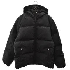 GUCCI (グッチ) GGキャンバス フーディダウンジャケットブルゾン 698710 Z8A2S ブラックのサムネイル