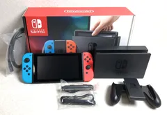 【DH1057】Nintendo Switch 任天堂 スイッチ 本体 ネオンブルー ネオンレッド HAC-001