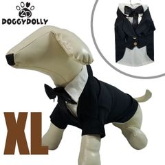 DOGGY DOLLY ドギー・ドリー ペット服 犬服 フォーマルスーツ タキシード ブラック XLサイズ ペット用品 新品未使用