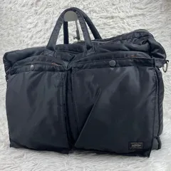 貴重✨美品 ✨ポーター タンカー ボストン 2WAY 黒 ダッフルバッグ 旅行 美品]廃盤 ポーター タンカー ボストンバッグ ダッフル 2way
