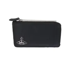 【中古】Vivienne Westwood ヴィヴィアンウエストウッド フラグメントケース カードケース コインケース 黒 レディース メンズ ユニセックス 普段使い 旅行用 コンパクト ミニマリスト A2503448【無料ギフトラッピング承ります】