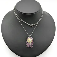 【希少！未開封】スワロフスキー　Swarovski エリカ　ネックレス SWAROVSKI ERIKA エリカ ペンダント 人形 廃盤 ネックレス 赤