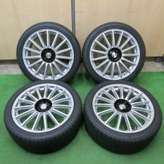 *送料無料* バリ溝！21年！キレイ！9.5分★LOXARNY SCHNABEL 245/40R19 グッドイヤー イーグル RVF ECO ロクサーニ シュナーベル PCD114.3/5H★4062402ナノ