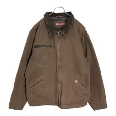 DRI-DUCK ダックジャケット コーデュロイ襟 USA古着 4XL ブラウン DRI-DUCK ダックジャケット コーデュロイ襟 USA古着 4XL ブラウン