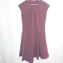 ◇ UNITED ARROWS green label relaxing - ロング丈 ワンピース サイズ表記なし レッド レディース E  【1407180046917】