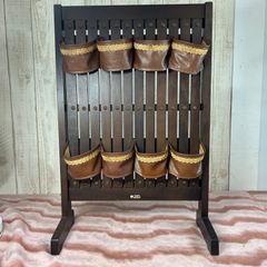 オールドカリモク karimoku アンティーク ヴィンテージ　スリッパラック