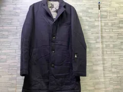 SOPHNET. /ソフネット/.SOPH-156084/ウールナイロン シングルブレストコート/メンズアウター/日本製/ストリート系/ネイビー/サイズ：M