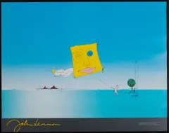 John Lennonジョン・レノン アートギャラリーポスター2002オノヨーコ John Lennonジョン・レノン アートギャラリーポスター2002