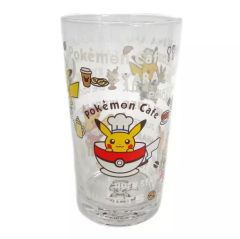 [중고] 글라스(캐릭터) 피카츄 글라스 [포켓몬스터 Pokemon Cafe] 라떼(ICE)유상 특전
